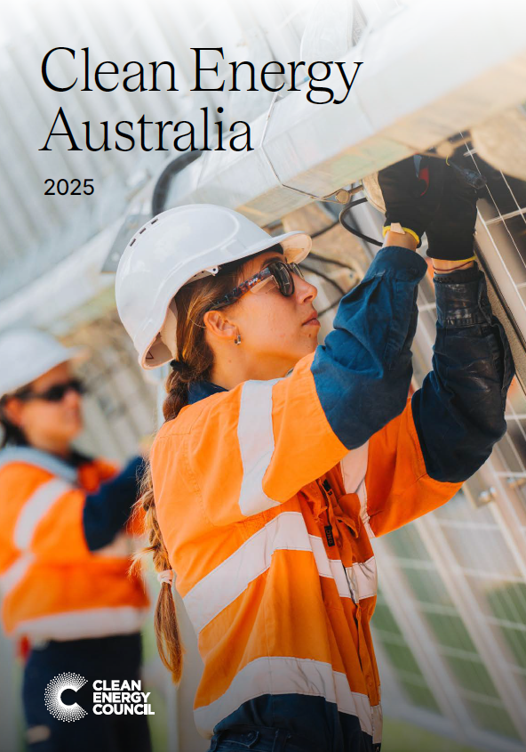 Clean Energy Australia report 2025