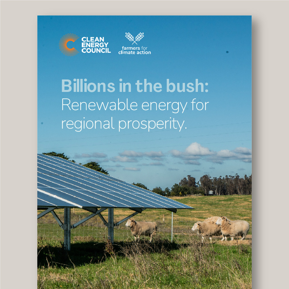 Billions in the bush: Renewable energy for regional prosperity