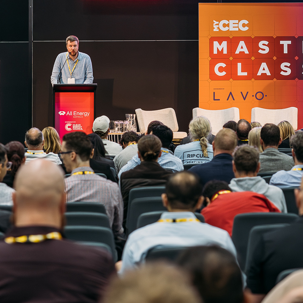 <p>Clean Energy Council Masterclass at&nbsp;All Energy Australia 2025</p>