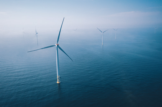 <p>Using the beach near an offshore wind farm</p>